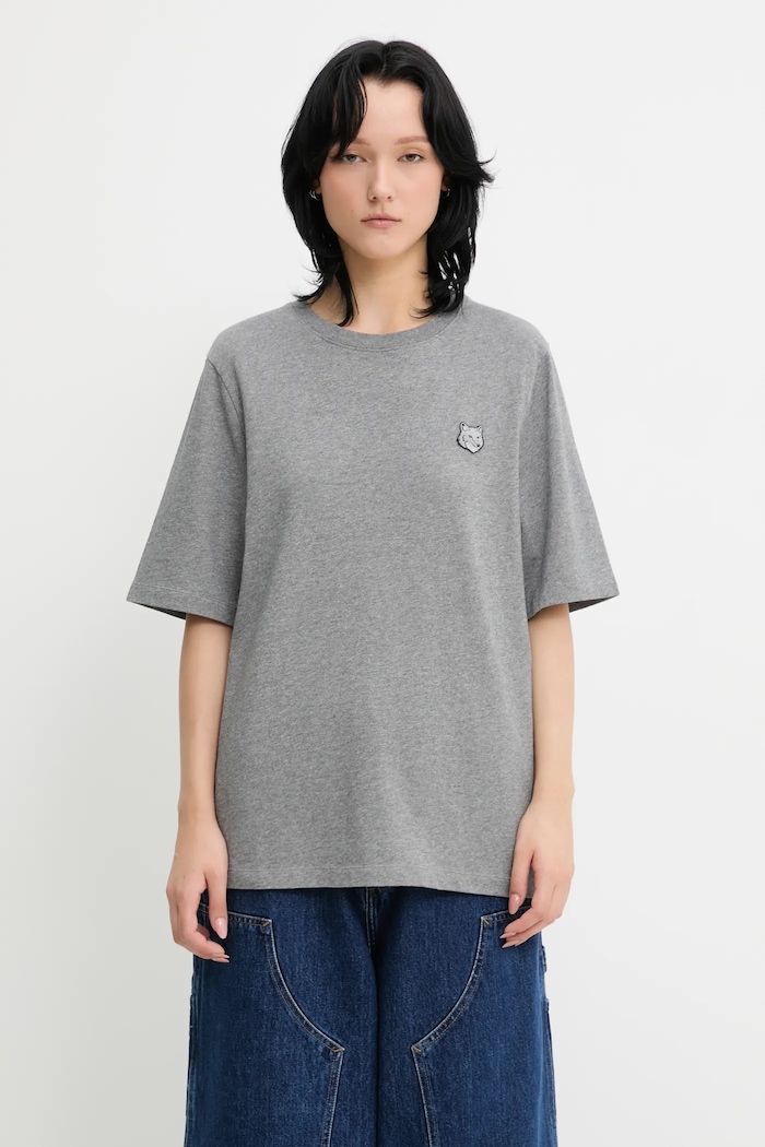 Maison Kitsuné cotton t-shirt Bold Fox Head Patch Comfort