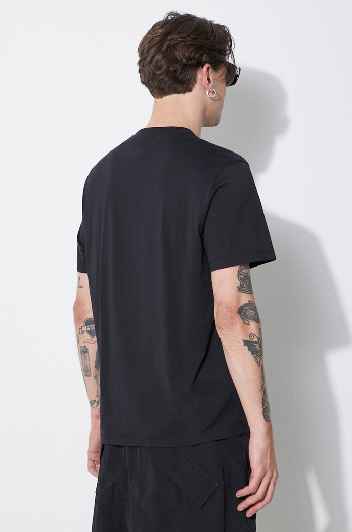 Neil Barrett cotton t-shirt Slim "I See You" — photo 3