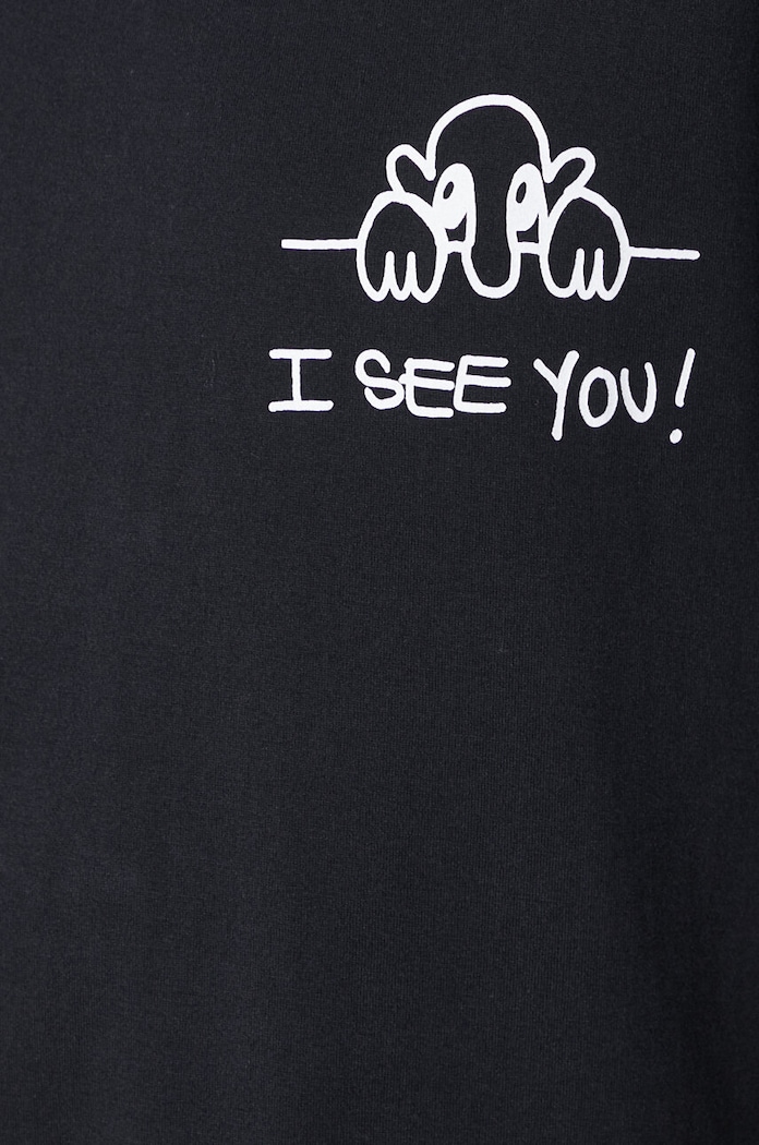 Neil Barrett cotton t-shirt Slim "I See You" — photo 6