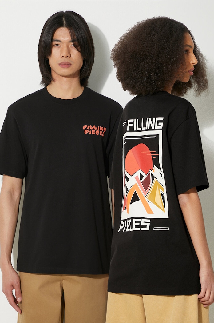Filling Pieces cotton t-shirt Sunset