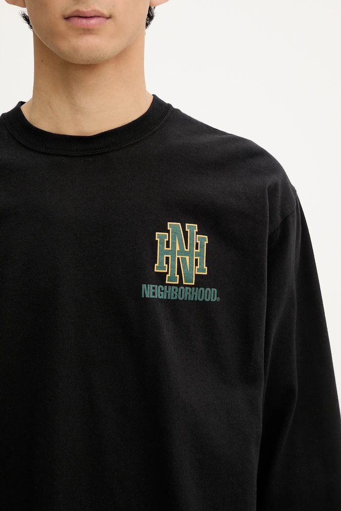 NEIGHBORHOOD cotton longsleeve top Nh . Tee Ls-8 — photo 4