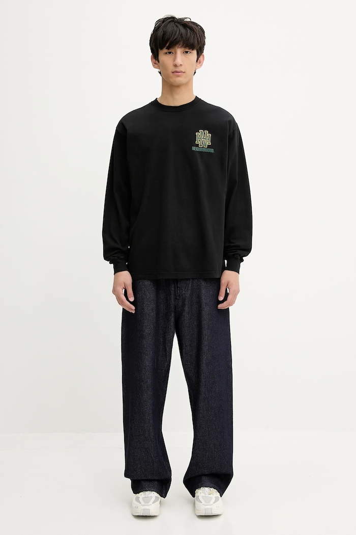 NEIGHBORHOOD cotton longsleeve top Nh . Tee Ls-8 — photo 5