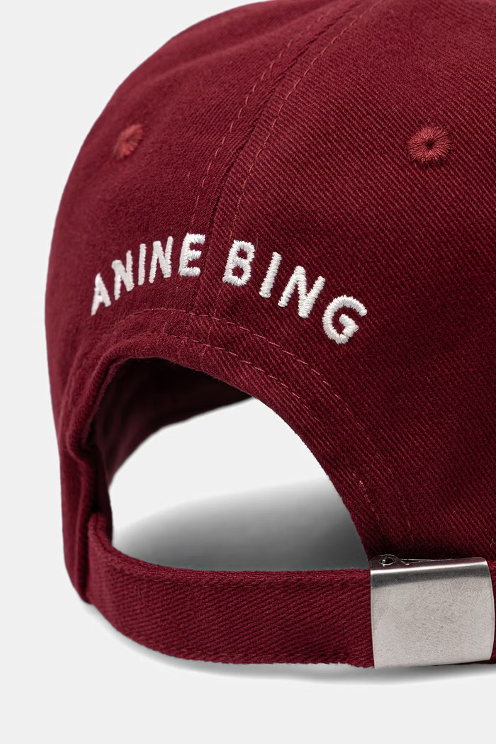 Anine Bing Jeremy Baseball Cap Women's cotton cap with a visor — photo 3
