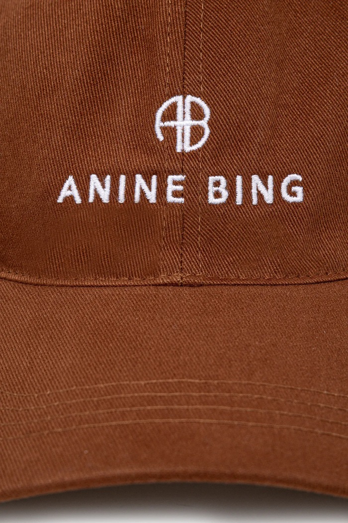 Anine Bing cotton baseball cap Jeremy Baseball Cap — photo 2