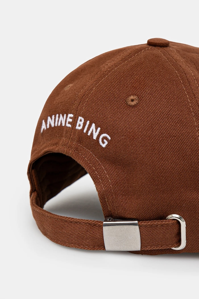 Anine Bing cotton baseball cap Jeremy Baseball Cap — photo 3