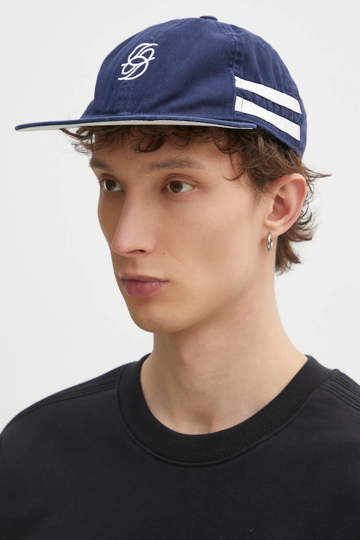 Drôle de Monsieur cotton baseball cap La Casquette D Miroir