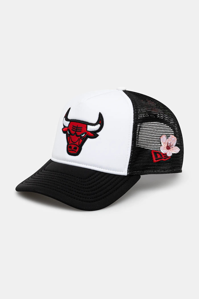 New Era baseball cap NBA Flower Trucker Bulls