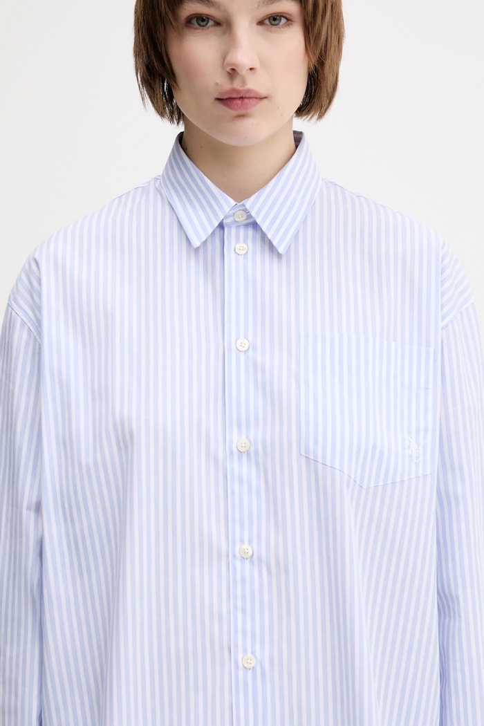 Sporty & Rich cotton shirt Src Oversized — photo 4