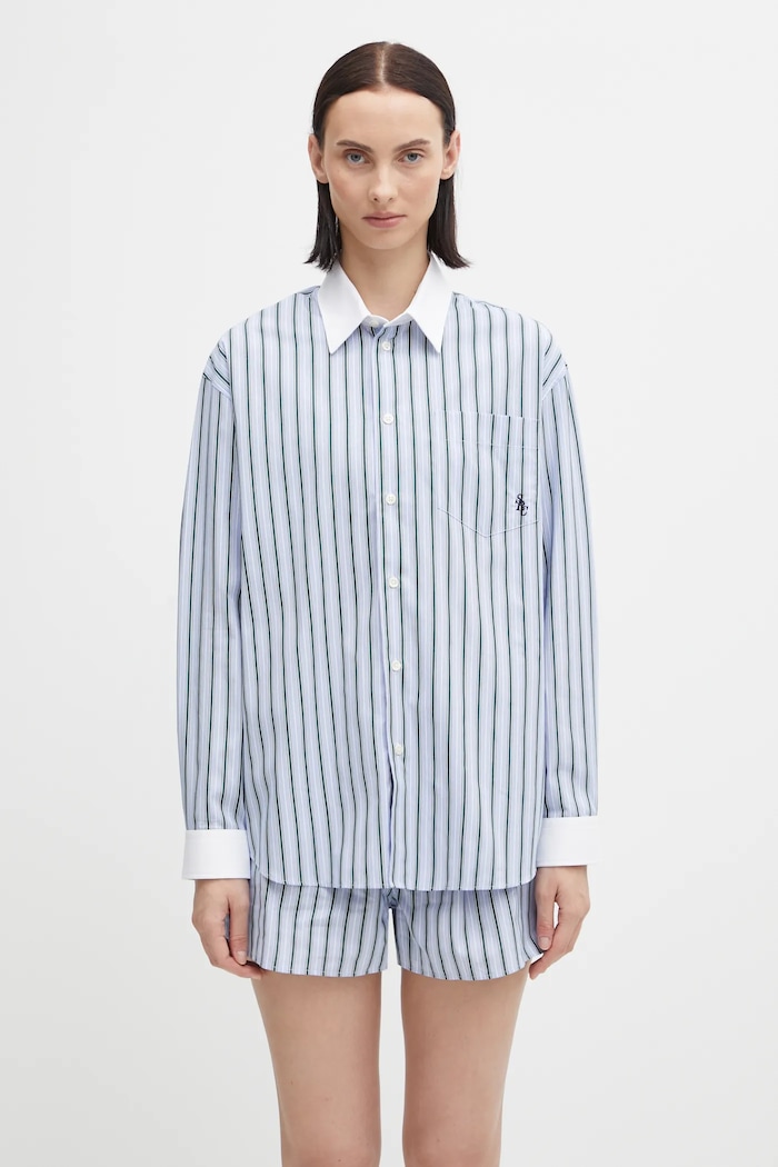 Sporty & Rich cotton shirt Src Oversized