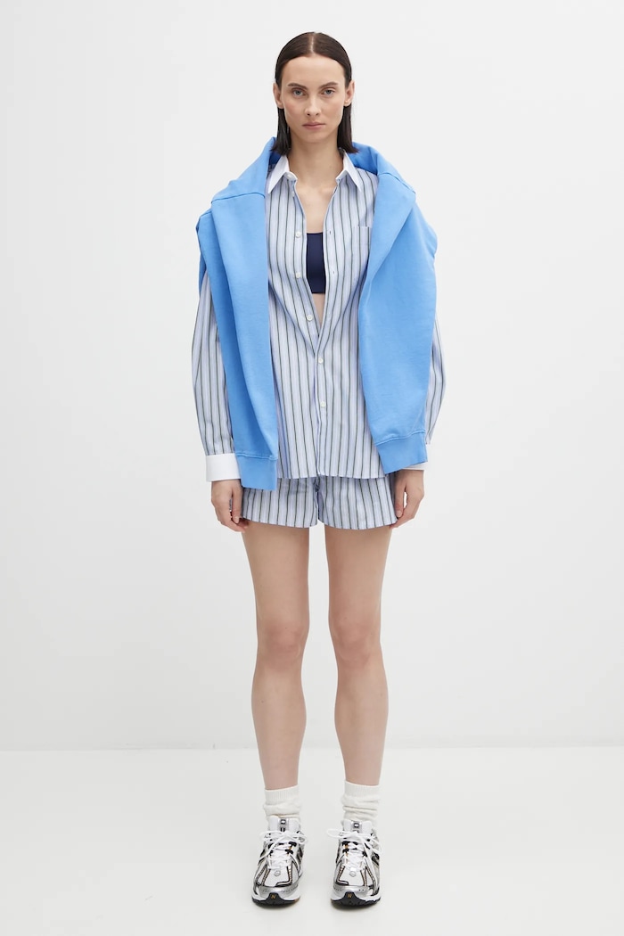 Sporty & Rich cotton shirt Src Oversized — photo 5