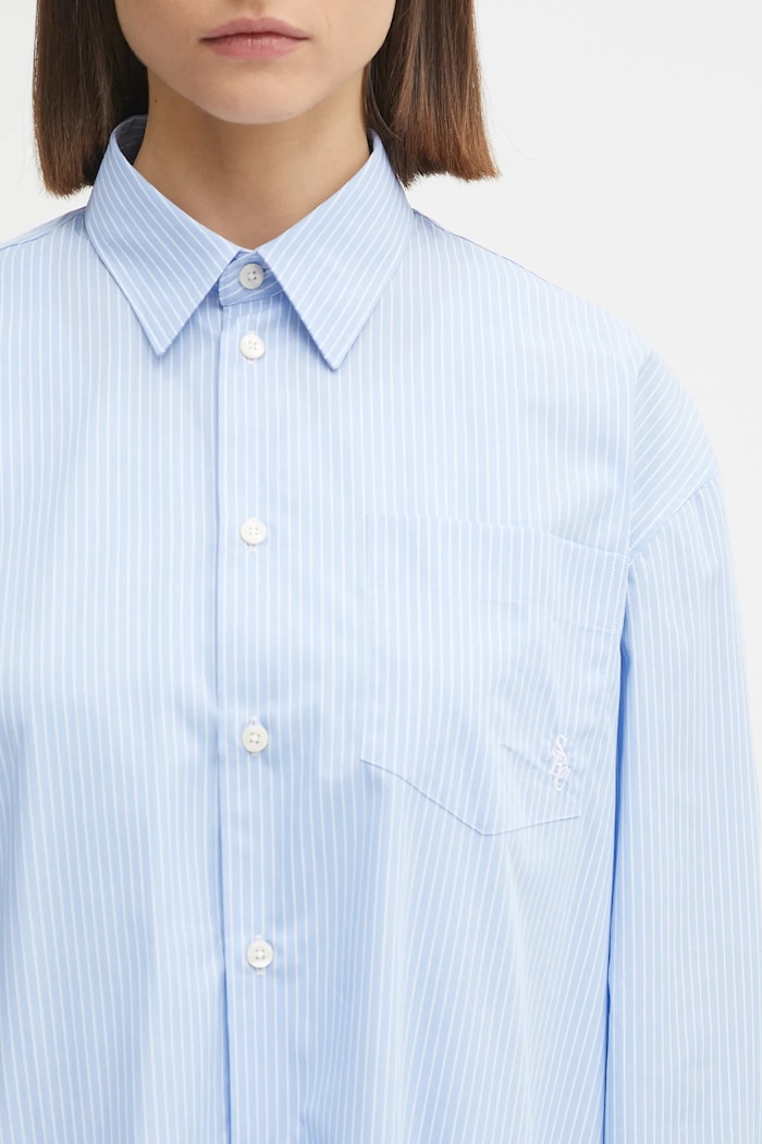 Sporty & Rich cotton shirt Src Oversized — photo 4