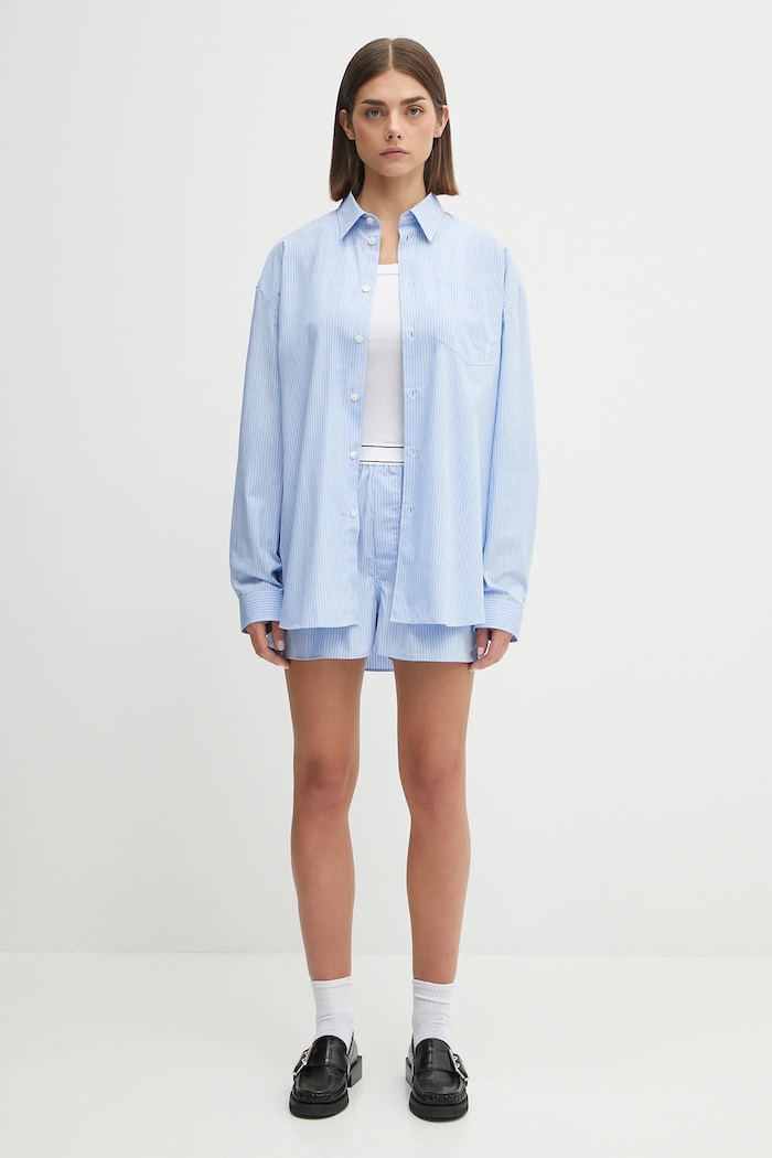 Sporty & Rich cotton shirt Src Oversized — photo 5