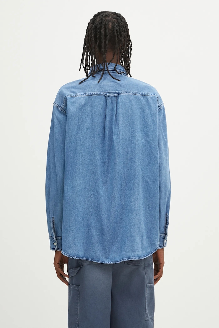 Carhartt WIP denim shirt L/S Lucas Shirt — photo 3