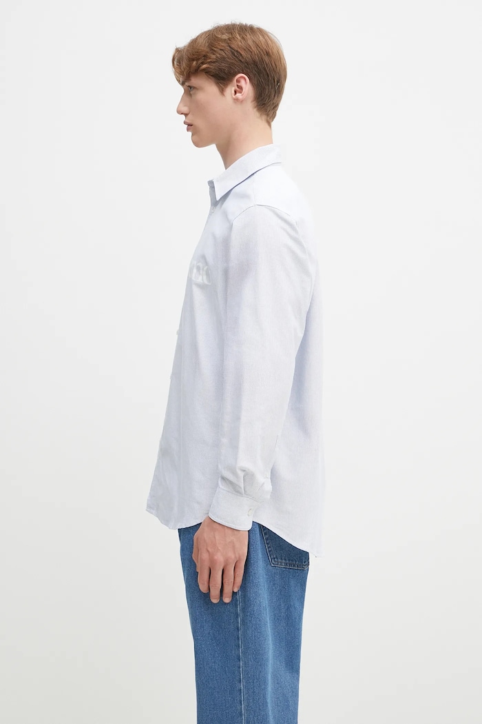 No Problemo cotton shirt No Problemo LS Stripe Shirt — photo 2