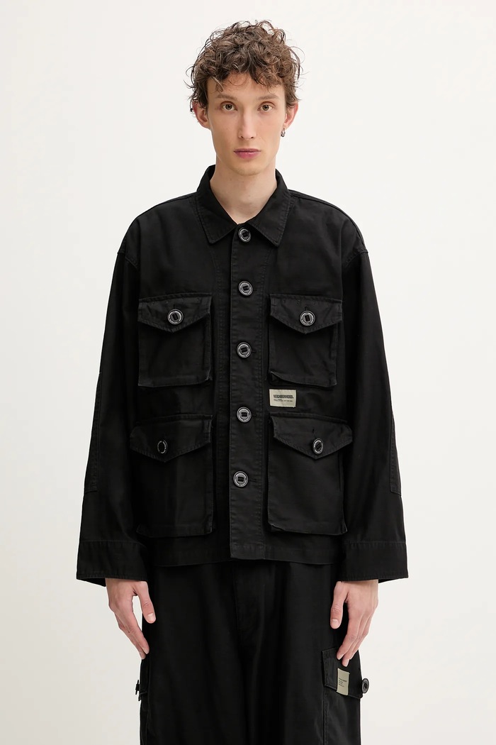 NEIGHBORHOOD cotton shirt Bdu Shirt Ls
