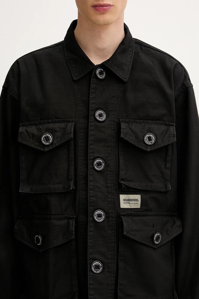 NEIGHBORHOOD cotton shirt Bdu Shirt Ls — photo 4