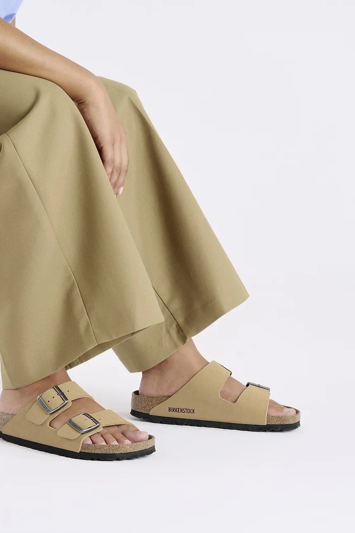 Birkenstock nubuck sliders Arizona Birkibuc — photo 7