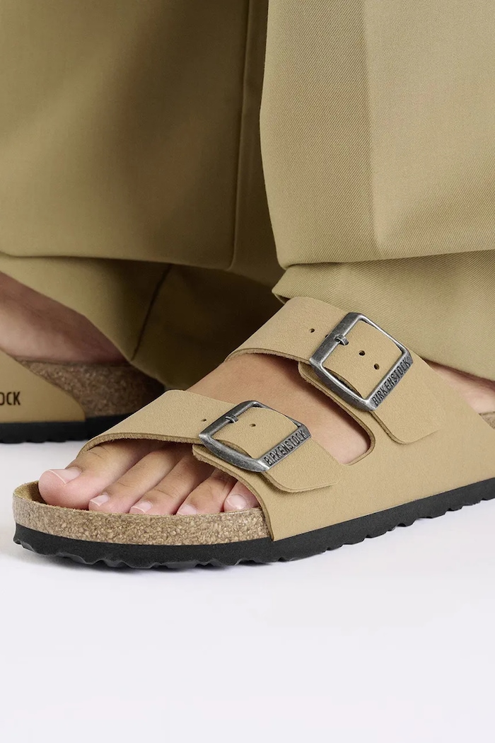 Birkenstock nubuck sliders Arizona Birkibuc — photo 8