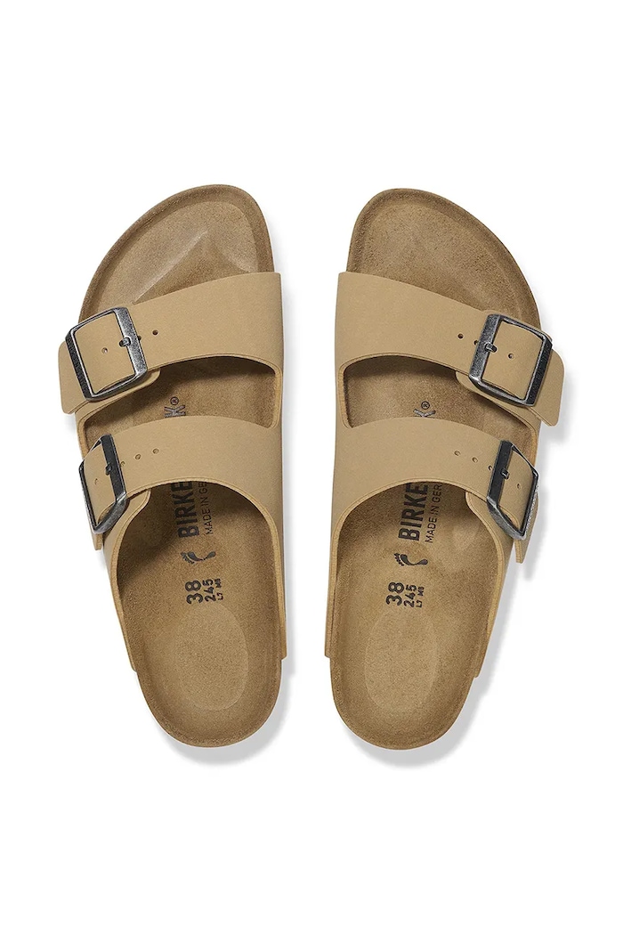 Birkenstock nubuck sliders Arizona Birkibuc — photo 5