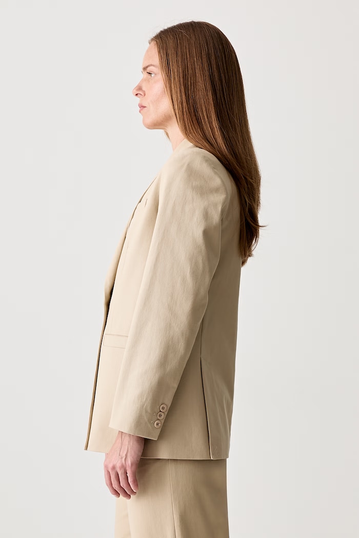 A.P.C. veste lucy double-breasted suit jacket cotton Women's — photo 2