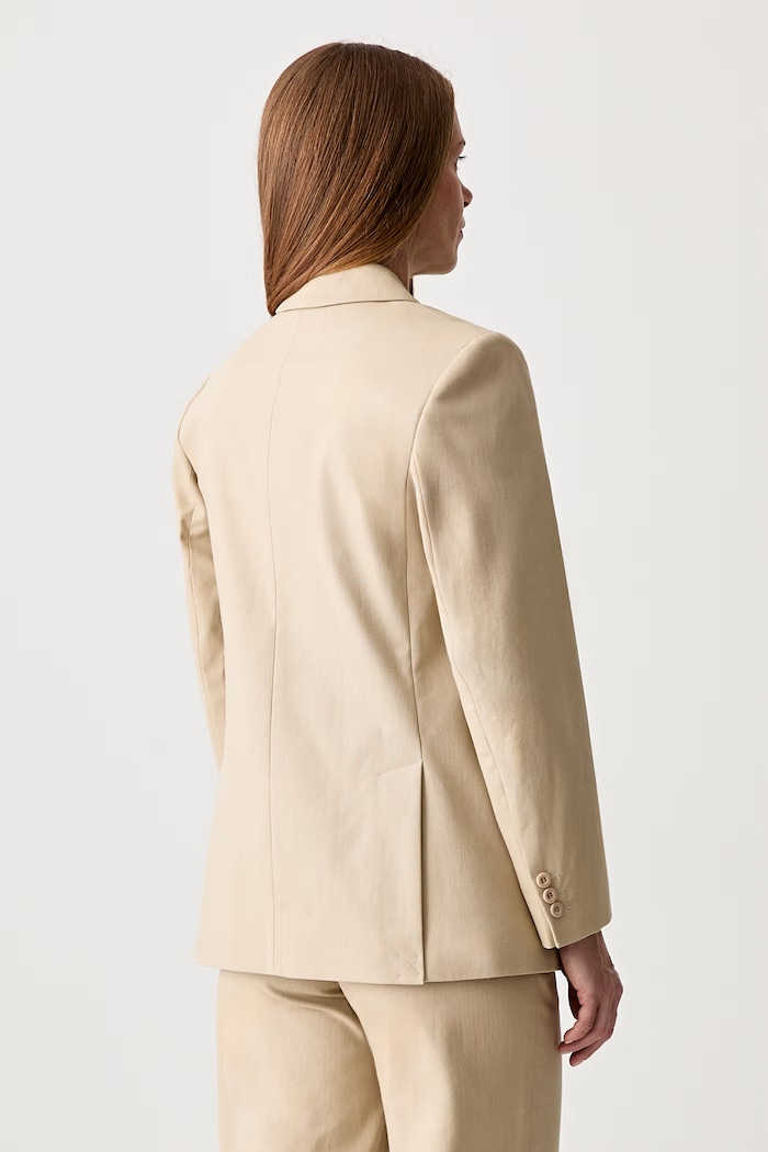 A.P.C. veste lucy double-breasted suit jacket cotton Women's — photo 3