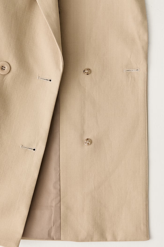 A.P.C. veste lucy double-breasted suit jacket cotton Women's — photo 5