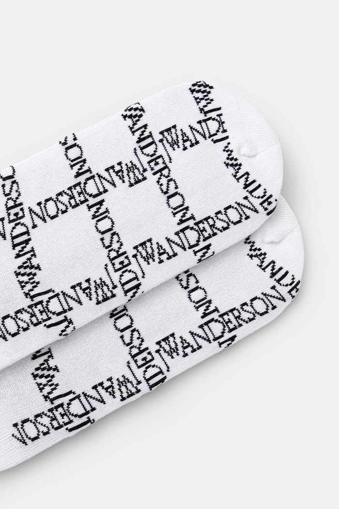 JW Anderson socks Logo Grid Long — photo 2