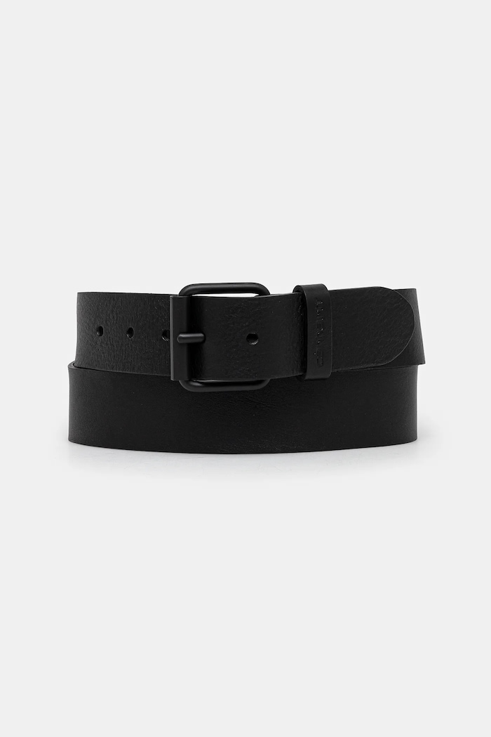 Carhartt WIP leather belt Script Belt