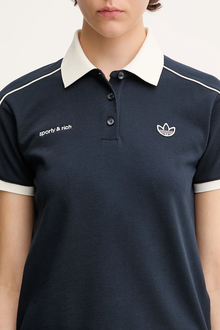 adidas Originals polo shirt x Sporty & Rich Polo — photo 4