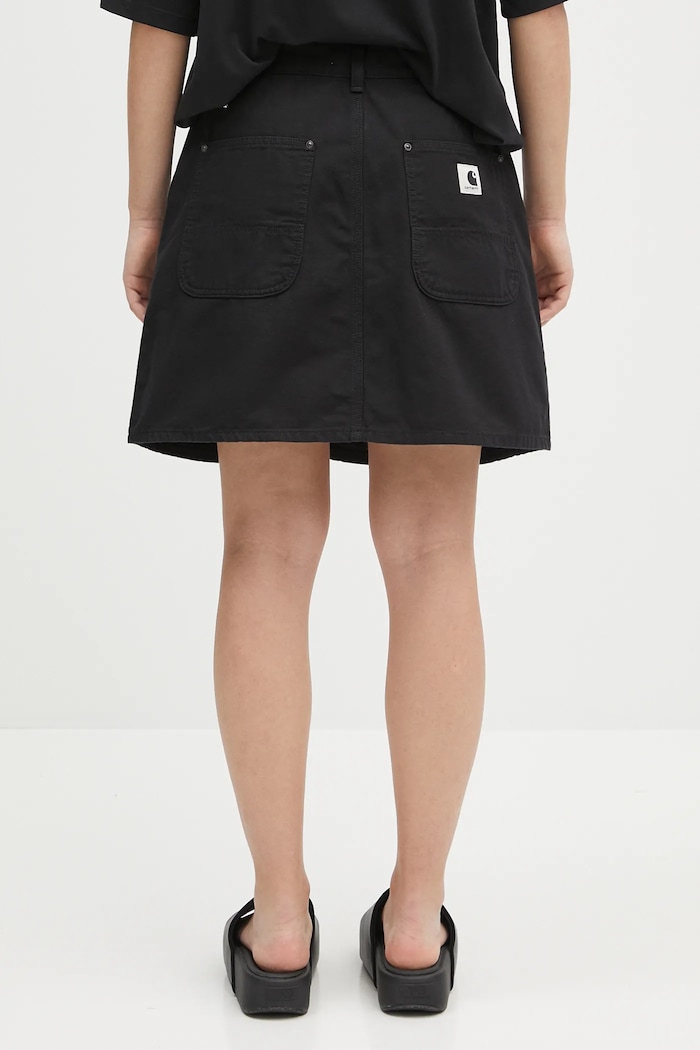 Carhartt WIP denim skirt Maeve Double Knee Skirt — photo 3