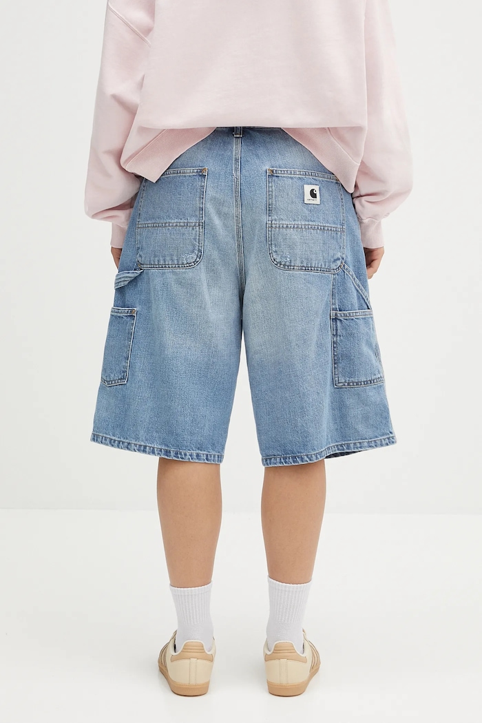 Carhartt WIP denim shorts Brandon Single Knee Short — photo 3