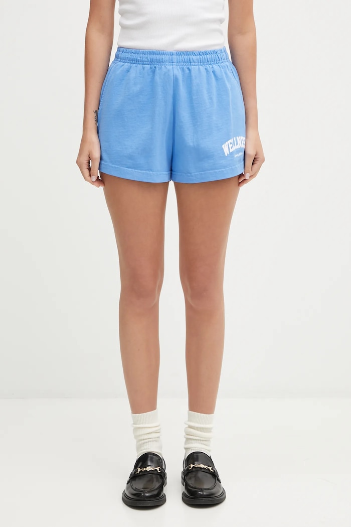 Sporty & Rich cotton shorts Wellness Ivy Disco
