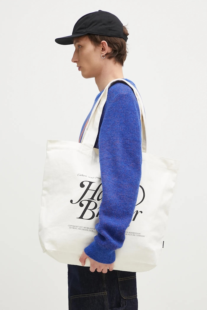 Carhartt WIP cotton bag Canvas Graphic Tote Large