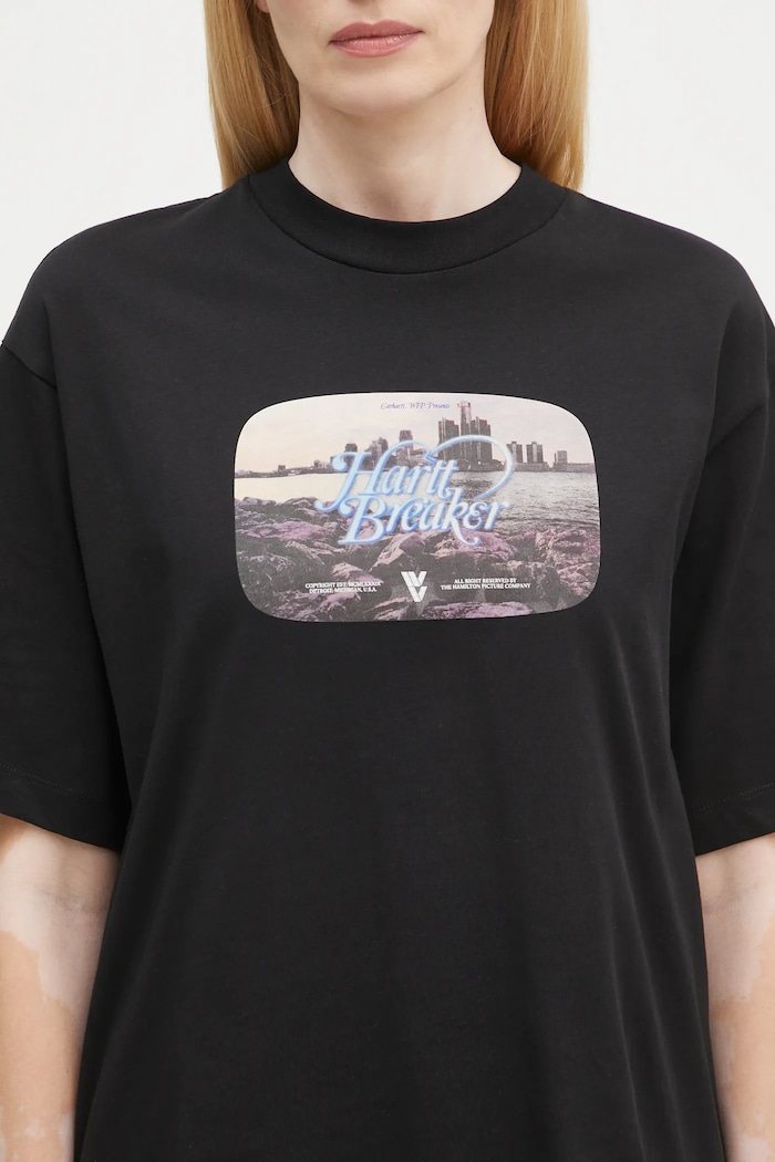 Carhartt WIP cotton t-shirt Greatest Flicks — photo 4