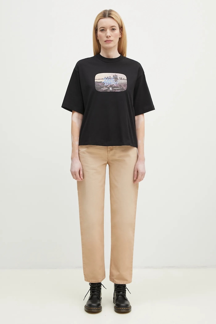 Carhartt WIP cotton t-shirt Greatest Flicks — photo 5