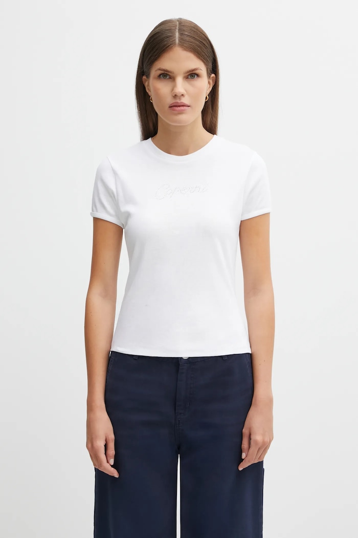 Coperni cotton t-shirt Crystal Logo
