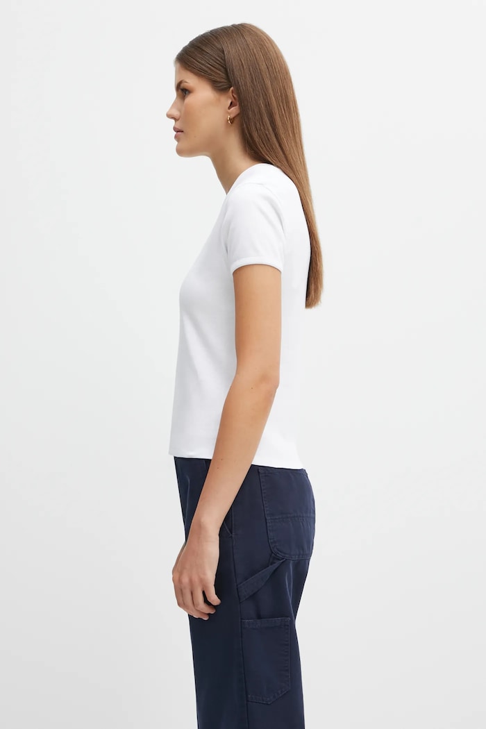 Coperni cotton t-shirt Crystal Logo — photo 2