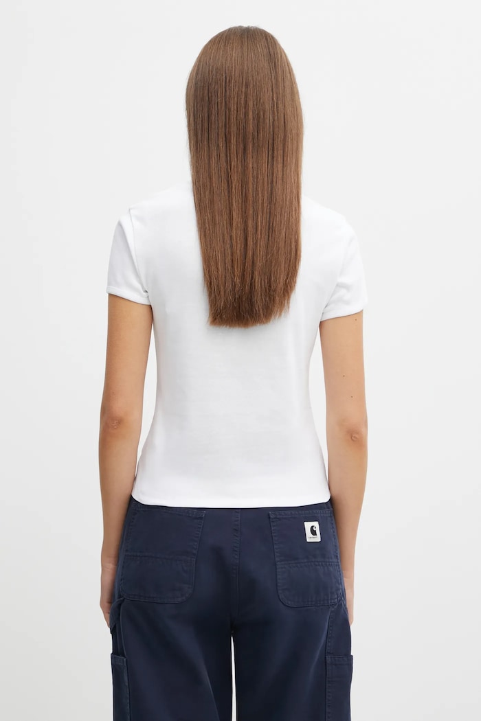 Coperni cotton t-shirt Crystal Logo — photo 3