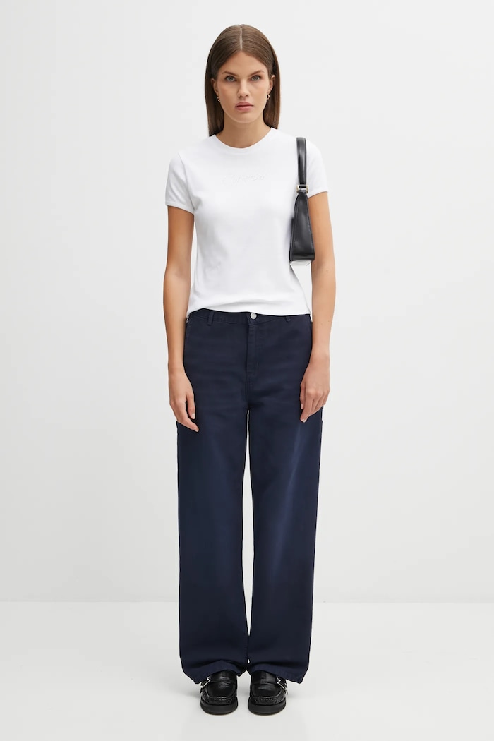 Coperni cotton t-shirt Crystal Logo — photo 5