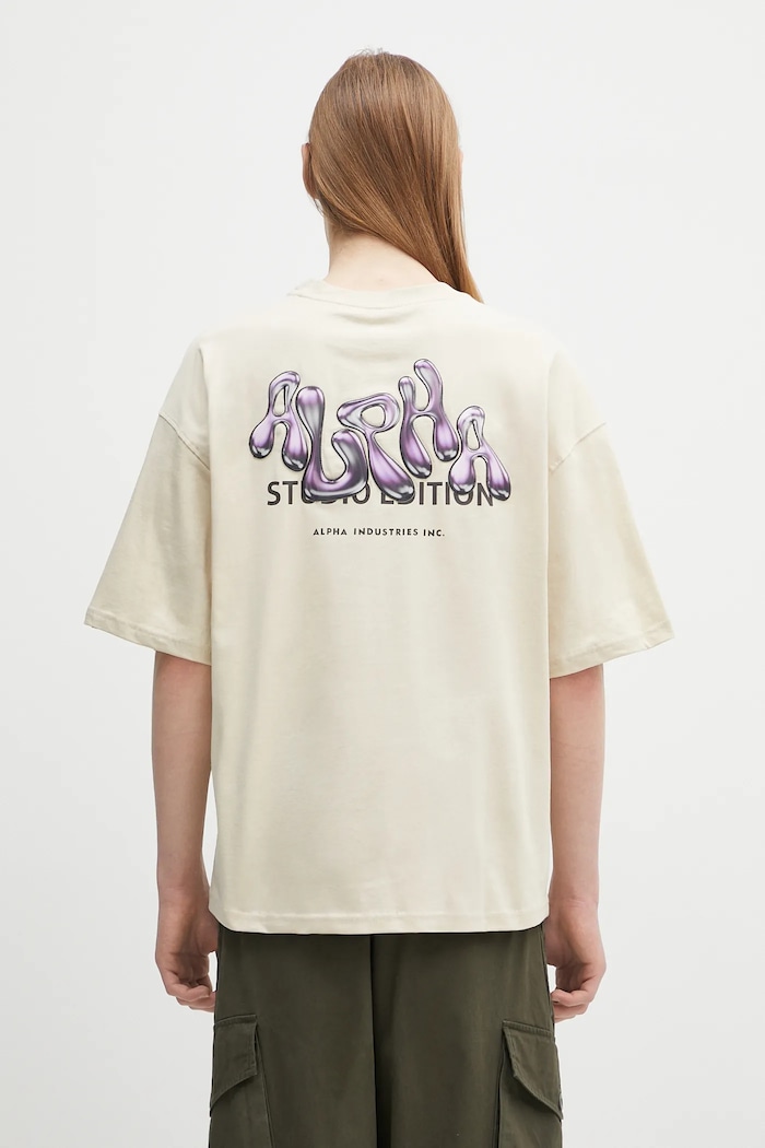 Alpha Industries cotton t-shirt Studio Edition BP T