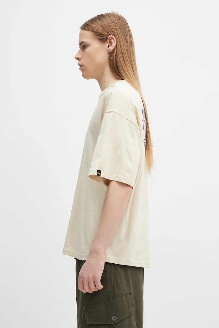 Alpha Industries cotton t-shirt Studio Edition BP T — photo 2
