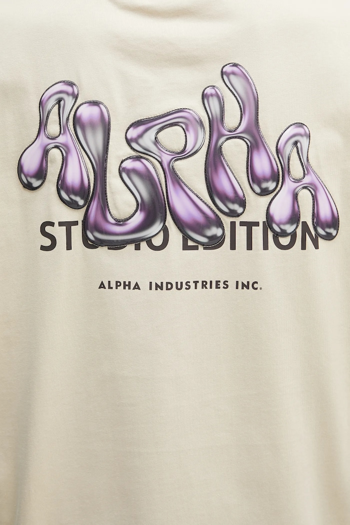 Alpha Industries cotton t-shirt Studio Edition BP T — photo 4