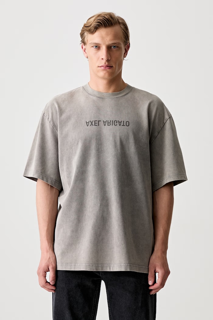 Axel Arigato Washed T-Shirt oversize t-shirt cotton Men's