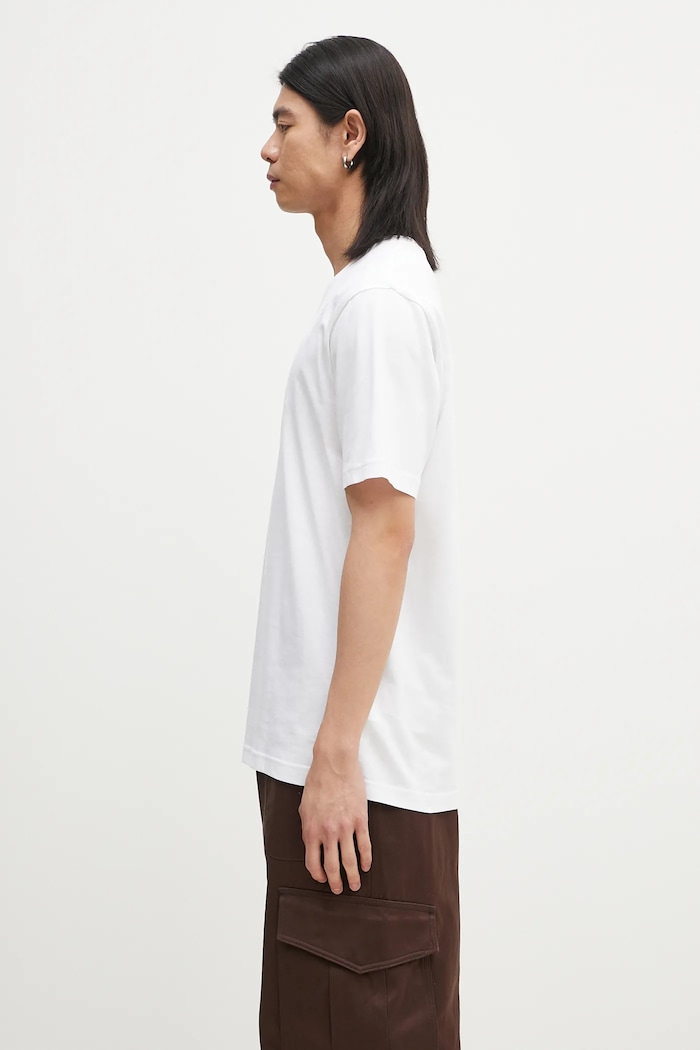Norse Projects cotton t-shirt Johannes Organic Code Print T-shirt — photo 2