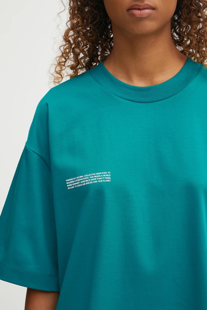 Pangaia cotton t-shirt DNA Oversized T-Shirt — photo 7