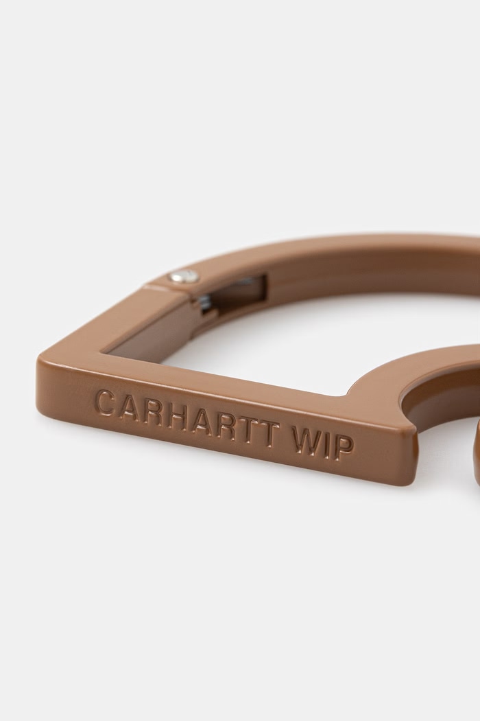 Carhartt WIP C-Logo Carabiner Men's metal keyring — photo 2
