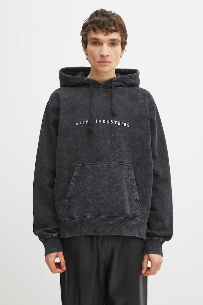 Alpha Industries sweatshirt Acid Logo Hoodie