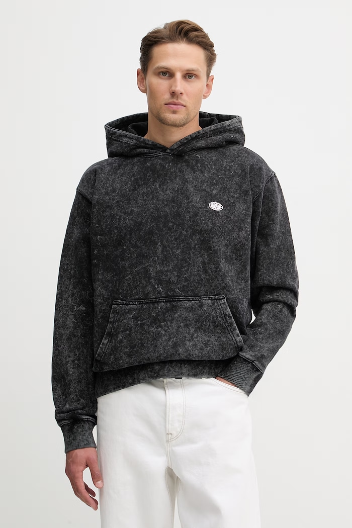 Alpha Industries cotton sweatshirt World Embroidery Hoodie