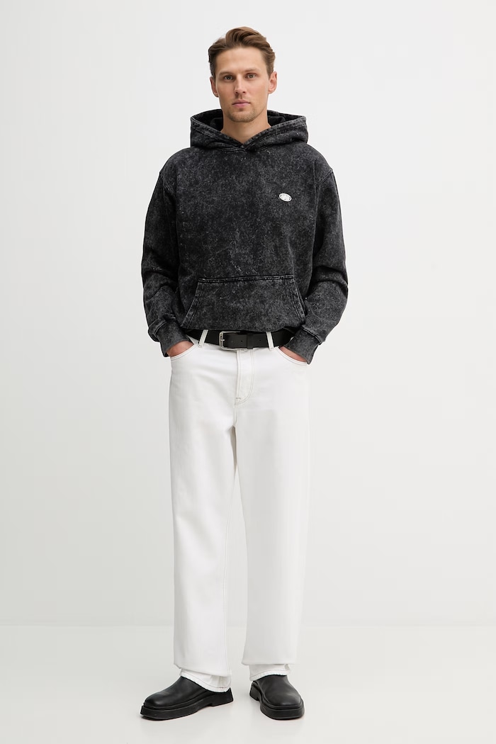 Alpha Industries cotton sweatshirt World Embroidery Hoodie — photo 2