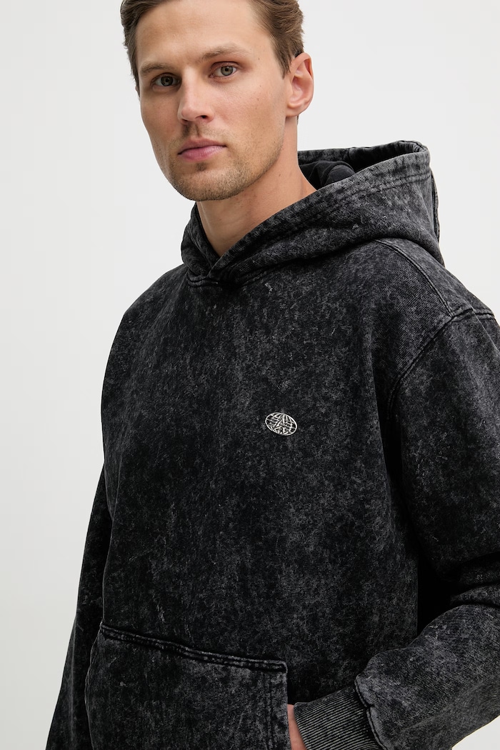 Alpha Industries cotton sweatshirt World Embroidery Hoodie — photo 4